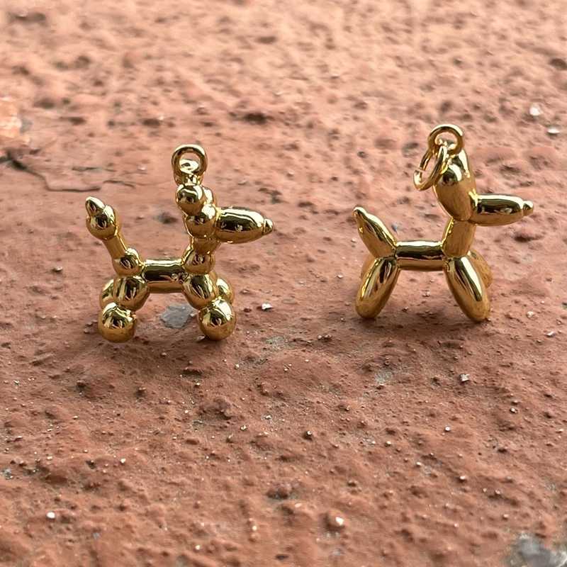 20Pcs Gold plated Metal cute balloon dog charm pendants for Crafts jewelry making finding X0707
20Pcs Gold plated Metal cute balloon dog charm pendants for Crafts jewelry making finding X0707