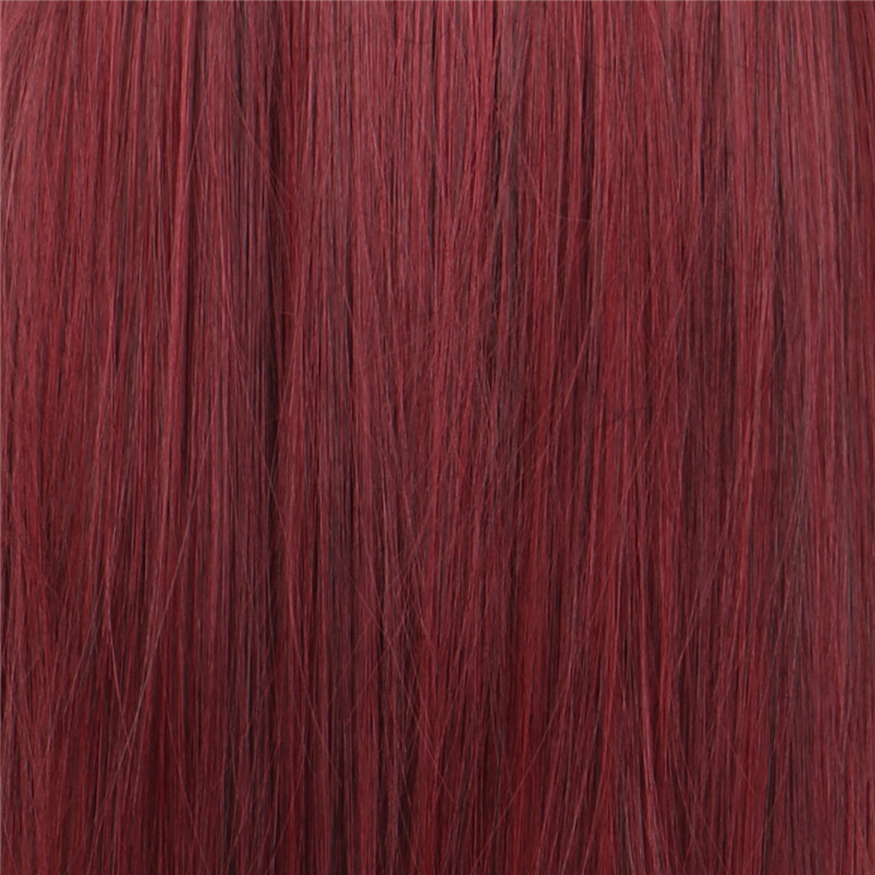 WoodFestival women cheap wigs with bangs long wine red wig cosplay full burgundy wig curly heat resistant synthetic wigs natural hair
