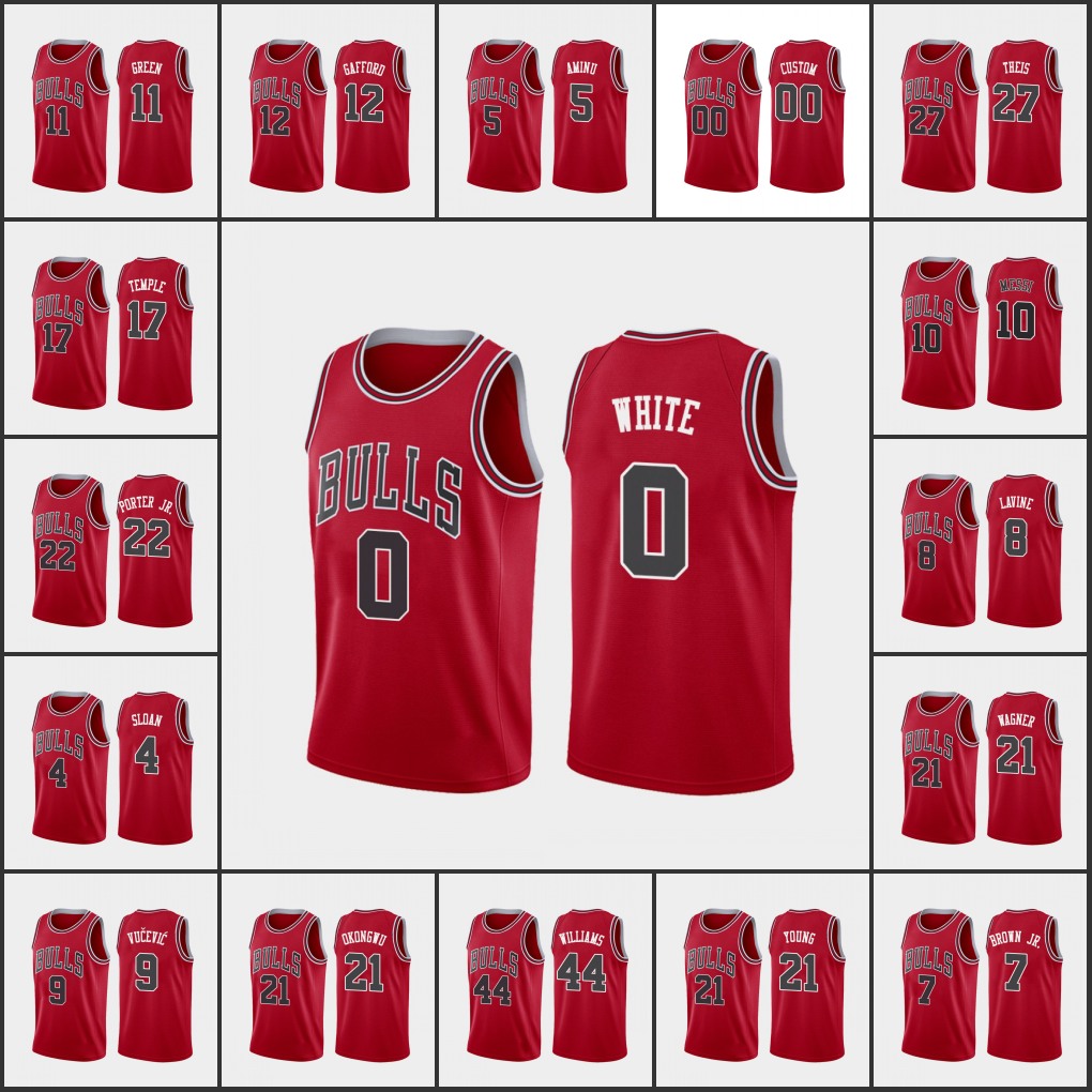 Men ChicagoBullsAl-Farouq Aminu Zach LaVine Nikola Vucevic Coby White Custom 2021 Trade Icon Edition Red Jersey
Men ChicagoBullsAl-Farouq Aminu Zach LaVine Nikola Vucevic Coby White Custom 2021 Trade Icon Edition Red Jersey