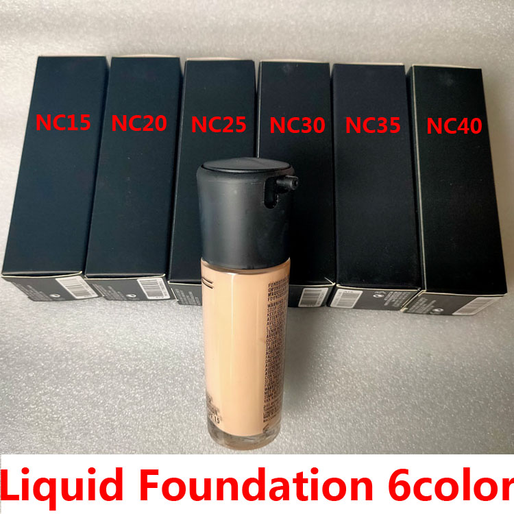 Liquid Foundation 6color 35ml SPF15 NC15 NC20 NC25 NC30 NC35 NC40 Concealer Brighten, Mixed color
Liquid Foundation 6color 35ml SPF15 NC15 NC20 NC25 NC30 NC35 NC40 Concealer Brighten, Mixed color