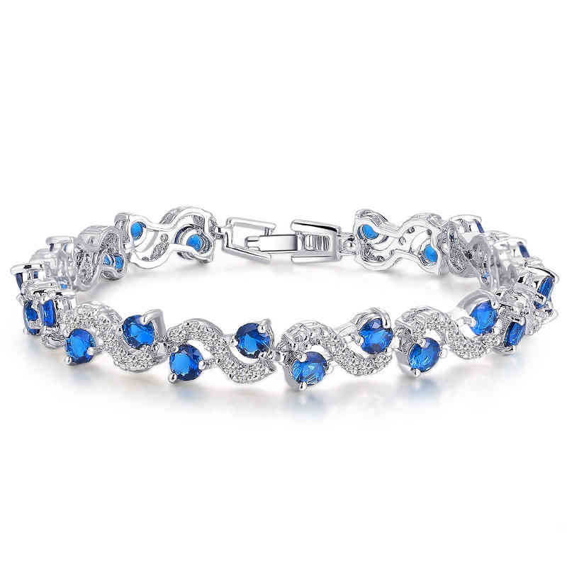 Korean fashion versatile jewelry exquisite flash diamond Swiss AAA zircon platinum plated bracelet, Golden;silver
Korean fashion versatile jewelry exquisite flash diamond Swiss AAA zircon platinum plated bracelet, Golden;silver