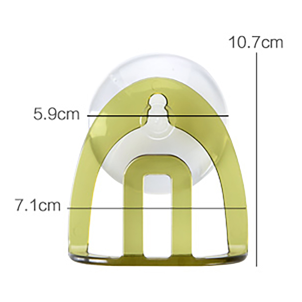 Wall Mounted Sponge Holder Hook Bathroom Drain Rack Sponge Soap Stand Sink asphalt sponge storage rack