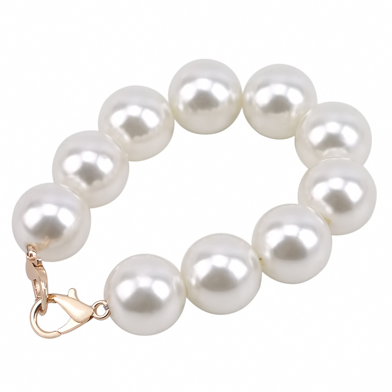 Pearl Beaded Short Bag Straps 22cm Short Shoulder Belt Purse Handle Diy Chain Bag Accessories
Pearl Beaded Short Bag Straps 22cm Short Shoulder Belt Purse Handle Diy Chain Bag Accessories