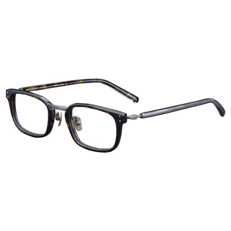 Fashion Sunglasses Frames Masunaga Glasses GMS820 Vintage Frame Design High Quality Titanium Square Male's Eyeglasses