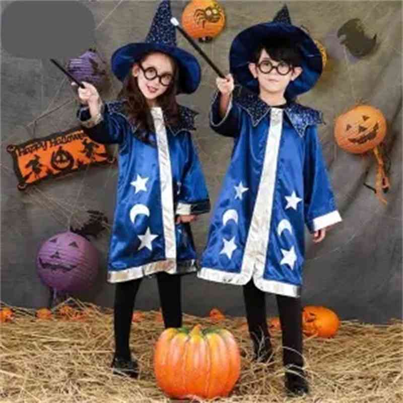 RX Carnival Party Performance girl boy children's Harry Potter cloak performance dress, Black;red
RX Carnival Party Performance girl boy children's Harry Potter cloak performance dress, Black;red