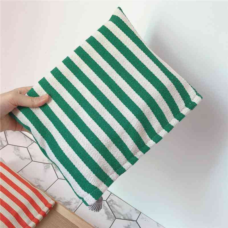 korean striped cosmetic bag tassel pendant makeup bag thickened women travel cosmetic pouch beauty tool bags organizer
korean striped cosmetic bag tassel pendant makeup bag thickened women travel cosmetic pouch beauty tool bags organizer