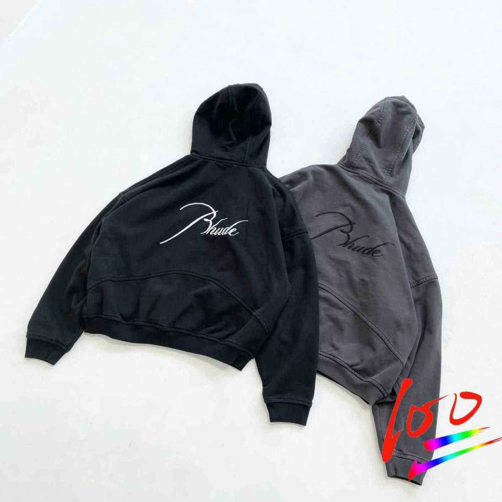 High Quality Rhude Brand Clothing Zipper Hoodies Men Women Embroidery Patchwork Hooded Sweatshirts Casual Pullover Outerwear, Extra shipping only
High Quality Rhude Brand Clothing Zipper Hoodies Men Women Embroidery Patchwork Hooded Sweatshirts Casual Pullover Outerwear, Extra shipping only