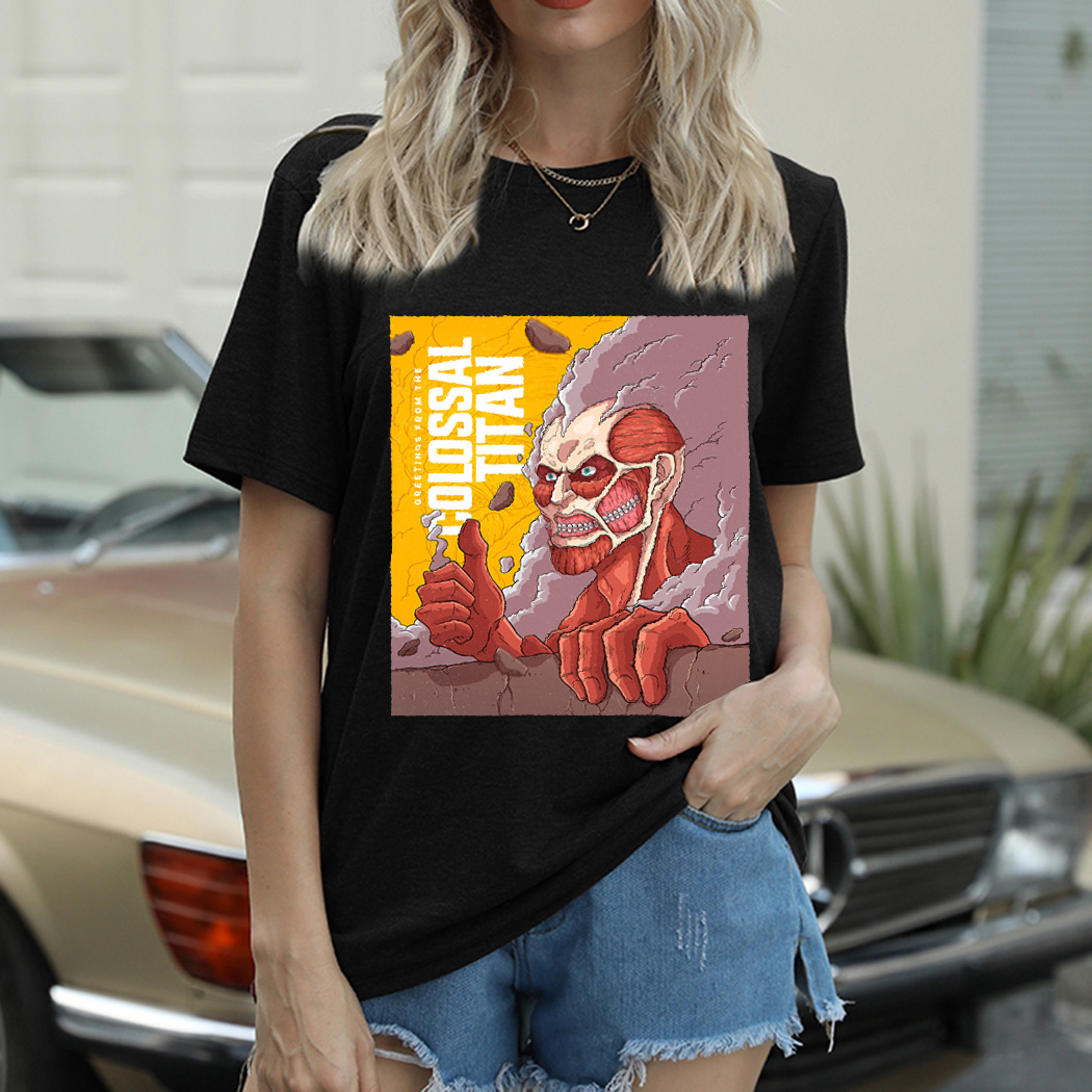 Women T-shirt Summer Clothing Ladies Casual Loose Sport Short Sleeve Round Neck Tees Animation Manga Pattern Printing Tops O-neck Street Wear Pullovers, Black 2
Women T-shirt Summer Clothing Ladies Casual Loose Sport Short Sleeve Round Neck Tees Animation Manga Pattern Printing Tops O-neck Street Wear Pullovers, Black 2
