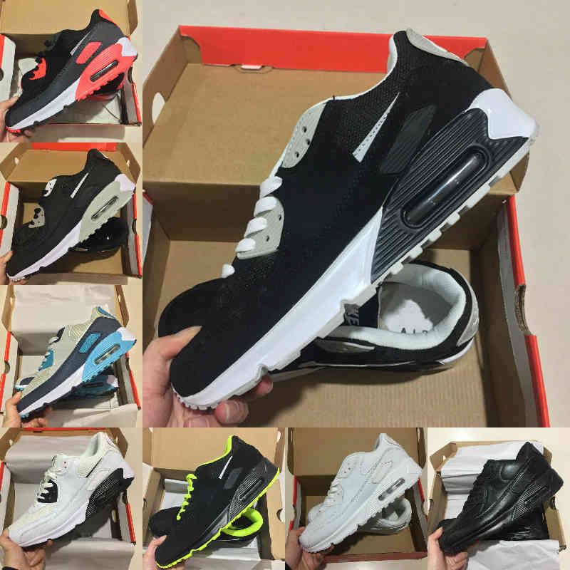 High Quality 2021 New Airs Surface Cushion 90 Running Shoes Cheap Men Women Black White 90s Classic Designers Trainer Outdoor Sports Shoe S6
High Quality 2021 New Airs Surface Cushion 90 Running Shoes Cheap Men Women Black White 90s Classic Designers Trainer Outdoor Sports Shoe S6