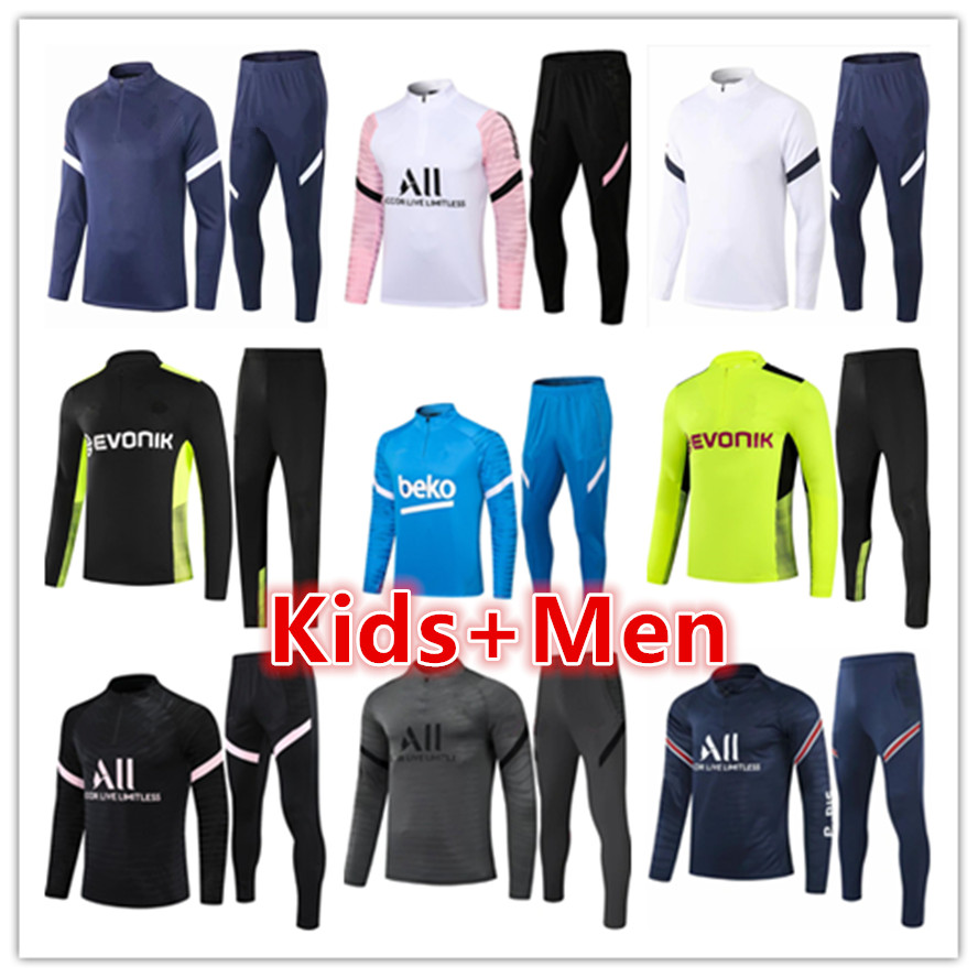 21 22 psgS mens kids tracksuits 2022 2023 FC Barcelona men set football training suit soccer tracksuit kits jacket jogging sets survetement footchandal futbol tuta, 18
21 22 psgS mens kids tracksuits 2022 2023 FC Barcelona men set football training suit soccer tracksuit kits jacket jogging sets survetement footchandal futbol tuta, 18