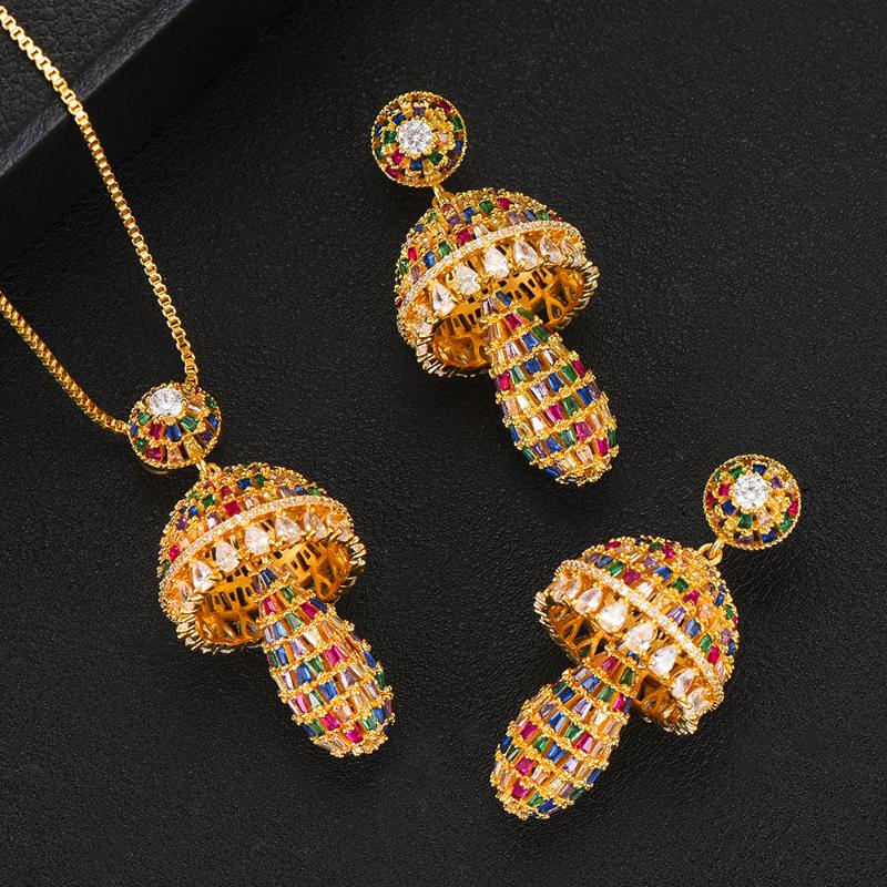 Earrings & Necklace SISCATHY 2PCS Charms Luxury Pendant Jewelry Sets Fashion Dubai Bridal Wedding Super CZ Design, As pic
Earrings & Necklace SISCATHY 2PCS Charms Luxury Pendant Jewelry Sets Fashion Dubai Bridal Wedding Super CZ Design, As pic
