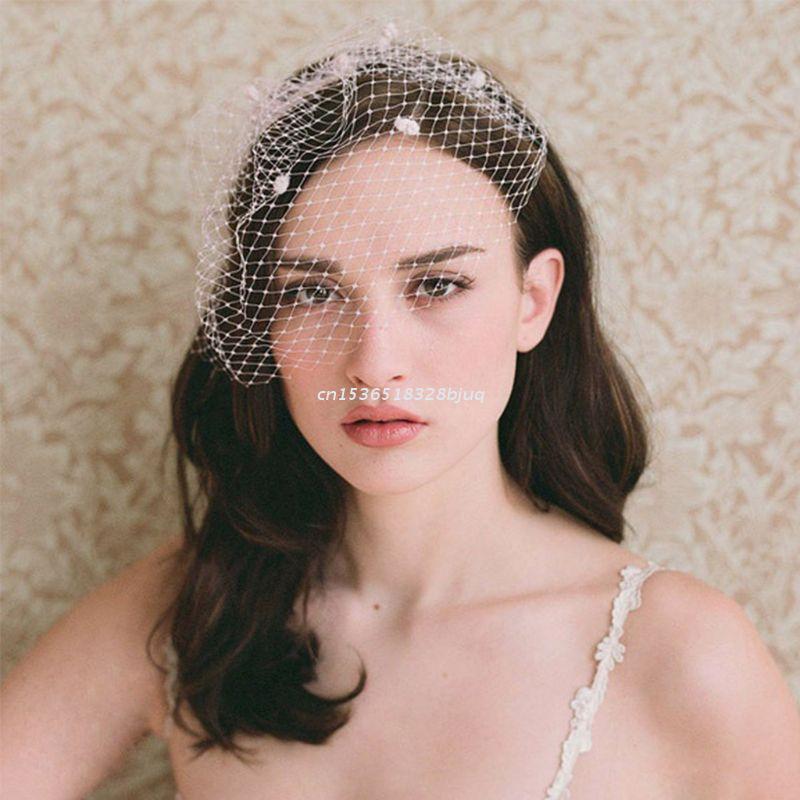 Hair Clips & Barrettes Womens Vinrage Elegant Wedding Fascinator Fishnet Mesh Veil Large Hole Small Plush Wave Point Solid Color Clip Dropsh, Golden;silver
Hair Clips & Barrettes Womens Vinrage Elegant Wedding Fascinator Fishnet Mesh Veil Large Hole Small Plush Wave Point Solid Color Clip Dropsh, Golden;silver