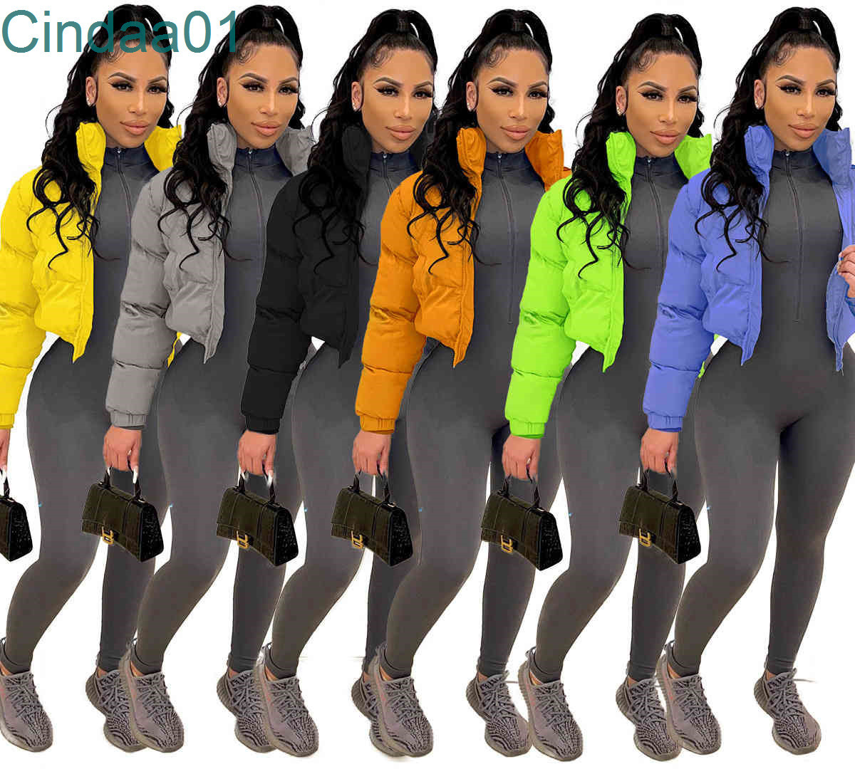 Women Winter Bubble Coats Designer Warm Down Jacket Cotton Windbreaker Duck Down Puffer Coat Solid Colour Zipper Ladies Casual Clothing, Light blue
Women Winter Bubble Coats Designer Warm Down Jacket Cotton Windbreaker Duck Down Puffer Coat Solid Colour Zipper Ladies Casual Clothing, Light blue