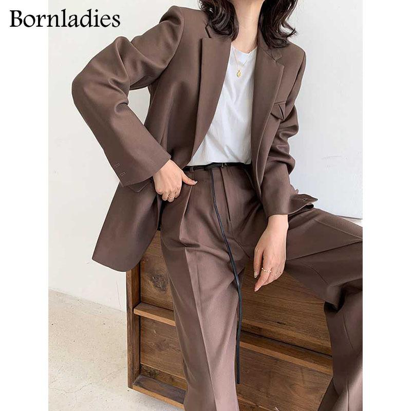 Women's Two Piece Pants Bornladies Lace Up Asymmetrical Casual Loose Blazer + High Waist Leg Sets Women Gathered Coat 2, White
Women's Two Piece Pants Bornladies Lace Up Asymmetrical Casual Loose Blazer + High Waist Leg Sets Women Gathered Coat 2, White