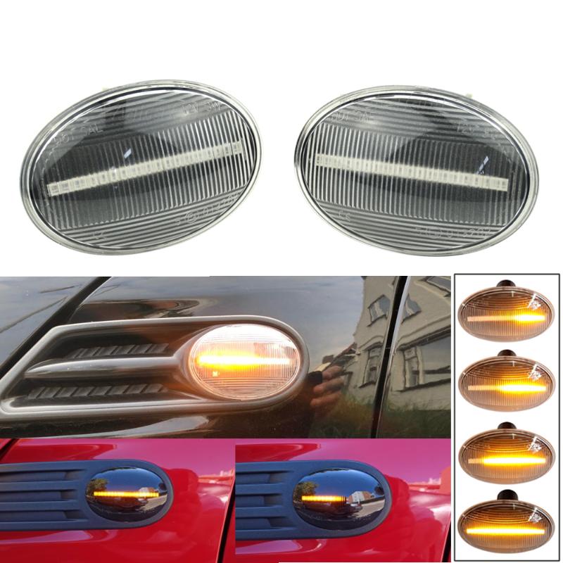 Emergency Lights 2X Dynamic LED Turn Signal Light For MINI Cooper R55 R56 R57 R58 R59 CL-R56-LSM-SM Car Side Marker Lamp 2007-2
Emergency Lights 2X Dynamic LED Turn Signal Light For MINI Cooper R55 R56 R57 R58 R59 CL-R56-LSM-SM Car Side Marker Lamp 2007-2