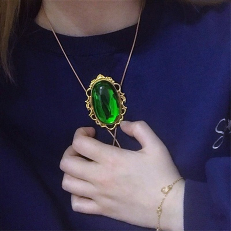 Costume AccessoriesAnime Violet Evergarden Cosplay Necklace Vintage Pendant Green Diamond Jade Accessories Bolo Tie Props Unisex Jewelry Fan
Costume AccessoriesAnime Violet Evergarden Cosplay Necklace Vintage Pendant Green Diamond Jade Accessories Bolo Tie Props Unisex Jewelry Fan