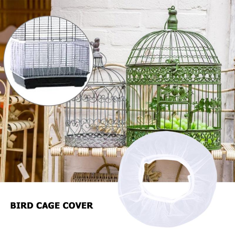 Birds Parrots Cage Cover Breathable Easy Cleaning Nylon Airy Fabric Mesh Shell Guard Bird Accessories Cages
Birds Parrots Cage Cover Breathable Easy Cleaning Nylon Airy Fabric Mesh Shell Guard Bird Accessories Cages