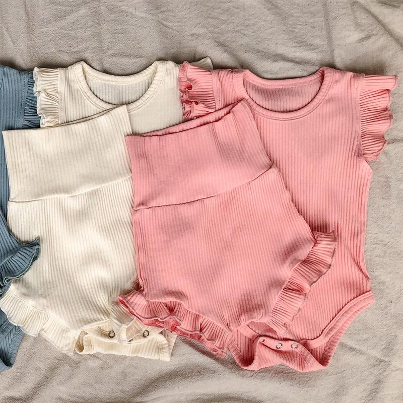 AKS Korean Australia Fashions Baby Ribbed Clothings Sets Summer Short Sleeve Rompers with Shorts Pants 2Pieces Unisex Toddler Outfits, Blue
AKS Korean Australia Fashions Baby Ribbed Clothings Sets Summer Short Sleeve Rompers with Shorts Pants 2Pieces Unisex Toddler Outfits, Blue