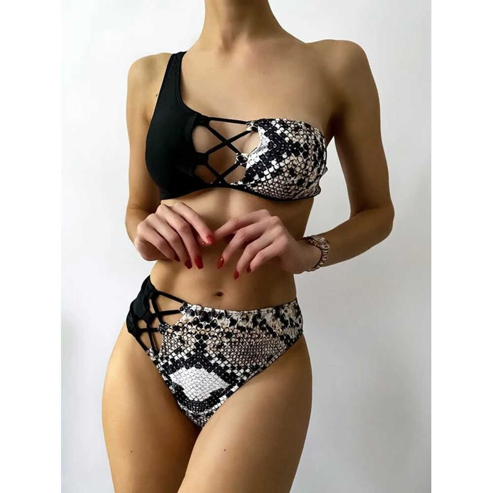 High Waist Bikini Set Swimsuit Women 2 Pieces Ruffle White Swimwear Female Brazilian Biquini Sexy Bathing Suit Bather 210625