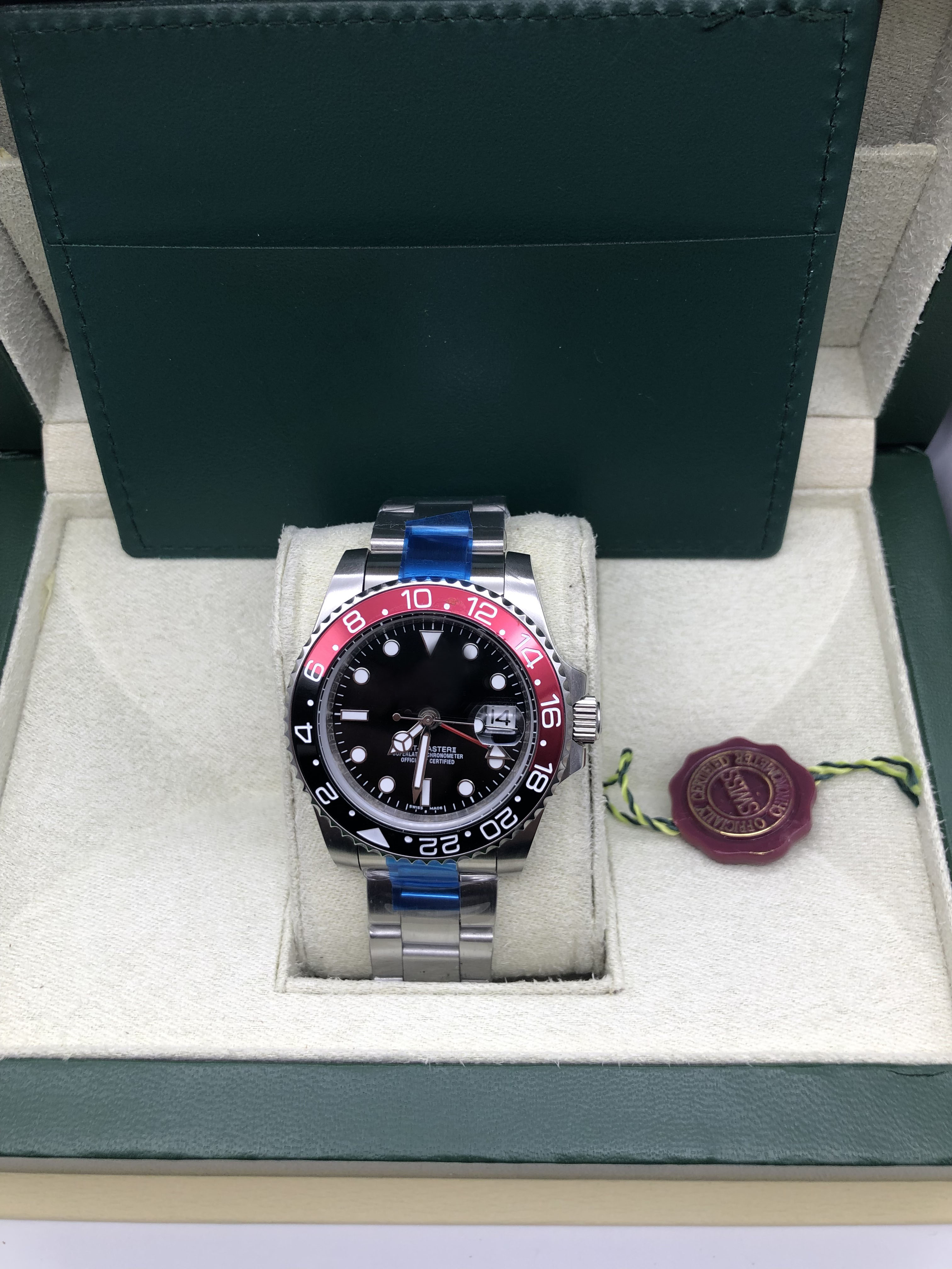 With original box 40mm Mens Automatic 2813 Movement Watch Men Ceramic Bezel Gold Steel Mechanical Dweller Dive 126603 Watches Sport Sapphire Wristwatches, Style 1 original box + watch
With original box 40mm Mens Automatic 2813 Movement Watch Men Ceramic Bezel Gold Steel Mechanical Dweller Dive 126603 Watches Sport Sapphire Wristwatches, Style 1 original box + watch