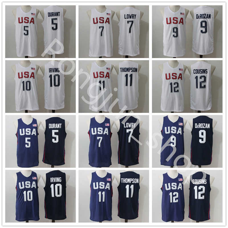 Mens USA Jersey Dream Team Basketball 4 Jimmy Butler 5 Kevin Durant 6 LeBron James 10 Kyrie Irving Paul George Carmelo Anthony, Blue
Mens USA Jersey Dream Team Basketball 4 Jimmy Butler 5 Kevin Durant 6 LeBron James 10 Kyrie Irving Paul George Carmelo Anthony, Blue