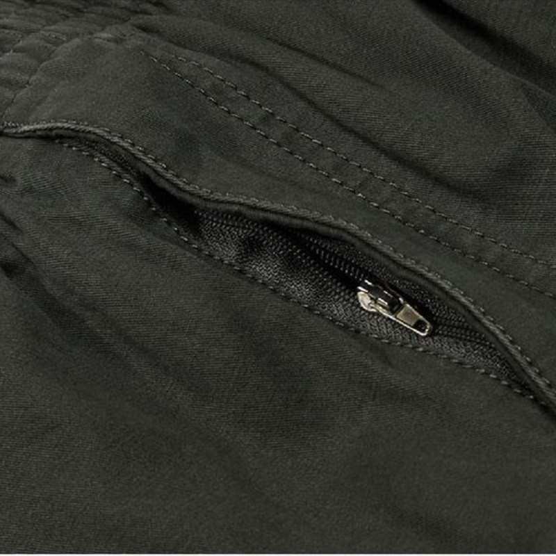 100% COTTON Summer Men's Casual Pants Loose Elastic Trousers for Men Black Army Green Grey Big and Tall Plus Size XL-6XL 5XL 210518