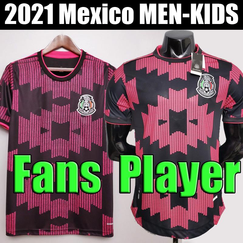 Mexico soccer jerseys Copa america Camisetas 20 21 Fans Player version CHICHARITO LOZANO DOS SANTOS 2021 football shirts Men + Kids sets kit, Black long sleeve
Mexico soccer jerseys Copa america Camisetas 20 21 Fans Player version CHICHARITO LOZANO DOS SANTOS 2021 football shirts Men + Kids sets kit, Black long sleeve