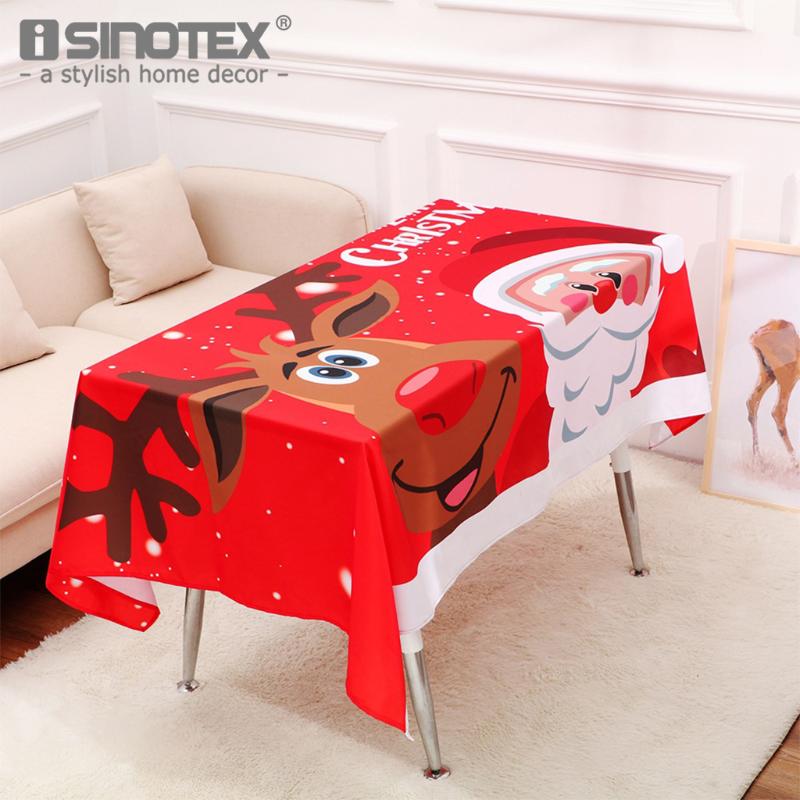 Year Christmas Decor Tablecloth Snowman Elk Santa Claus Printed Table Cover Woven Handmade Home Party Dining Room 1pcs/lot Cloth
Year Christmas Decor Tablecloth Snowman Elk Santa Claus Printed Table Cover Woven Handmade Home Party Dining Room 1pcs/lot Cloth
