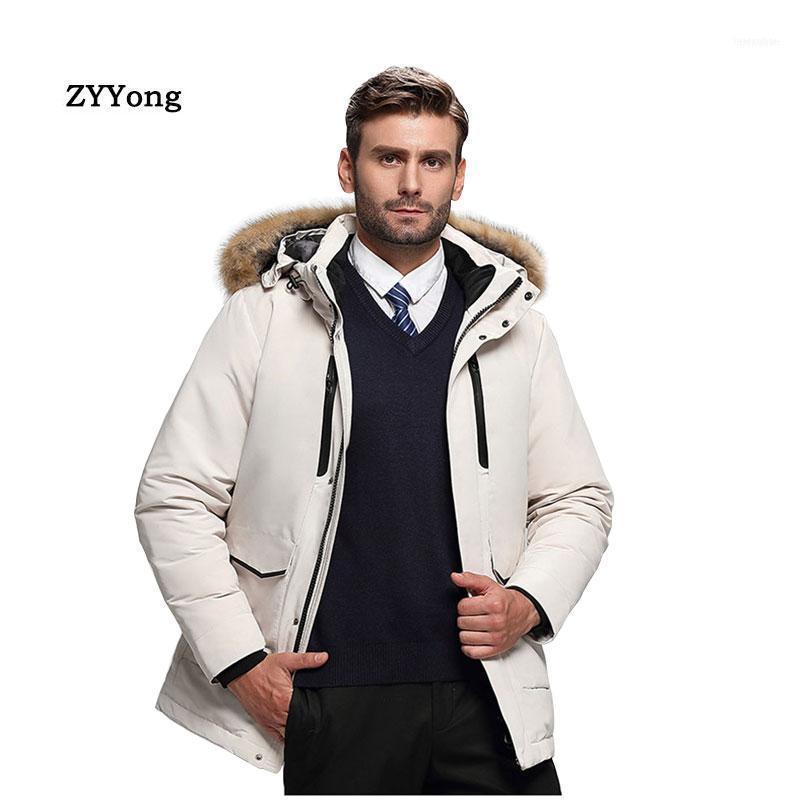 Men's Down & Parkas Winter Parka Coat Men Jacket Clothing Fur Collar Hooded Thicken Warm Business Black White Overcoat Clothes Outerwear1
Men's Down & Parkas Winter Parka Coat Men Jacket Clothing Fur Collar Hooded Thicken Warm Business Black White Overcoat Clothes Outerwear1