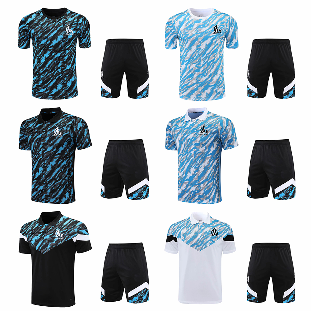 21/22 Fans Tops OM player jersey short-sleeve tracksuit men's fashion casual pre-match football training suit sportswear Marseille Comp, Black
21/22 Fans Tops OM player jersey short-sleeve tracksuit men's fashion casual pre-match football training suit sportswear Marseille Comp, Black