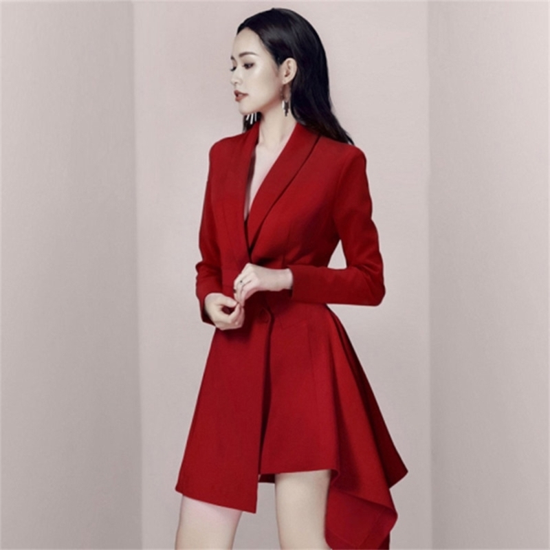 Women Long Sleeve Runway Designer Vintage Double Breasted Office Lady Dress Suit Jacket Fashion Party Dresses 210603, Picture color
Women Long Sleeve Runway Designer Vintage Double Breasted Office Lady Dress Suit Jacket Fashion Party Dresses 210603, Picture color