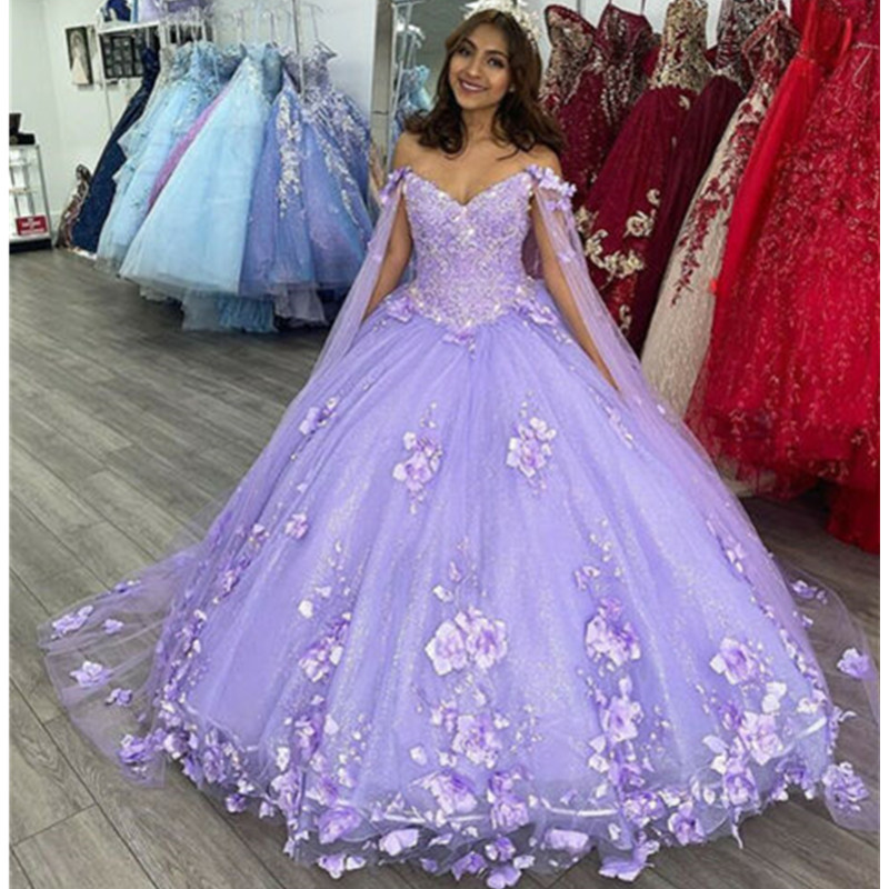 Wers D Ball Gown Quinceanera Dresses Corset Back Prom Party Sweet Pageant Gowns