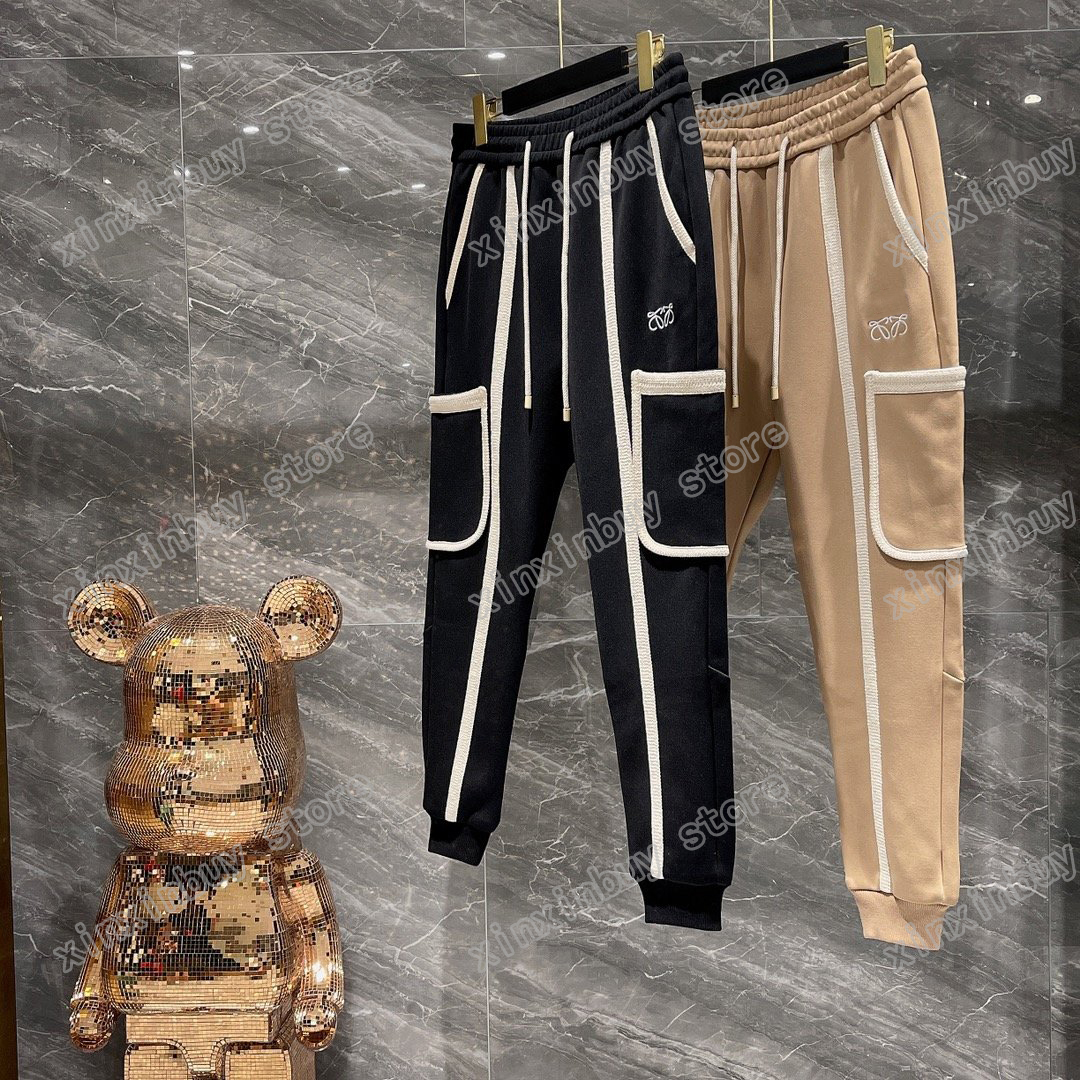 21ss France Mens womens designer pants fashion Italy pant Letter Webbing embroidery men women casual cotton Black Khaki S-2XL
21ss France Mens womens designer pants fashion Italy pant Letter Webbing embroidery men women casual cotton Black Khaki S-2XL