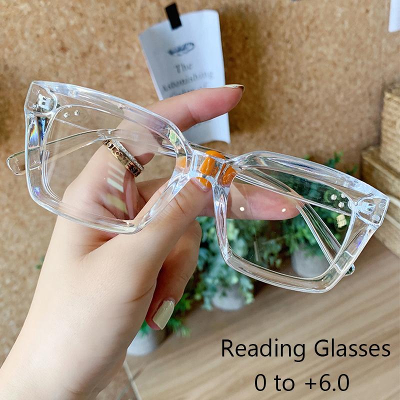 Sunglasses Finished Transparent Square Presbyopic Glasses Women Men Brand Designer Prescription Eyeglasses Reading Anti Blue Light
Sunglasses Finished Transparent Square Presbyopic Glasses Women Men Brand Designer Prescription Eyeglasses Reading Anti Blue Light