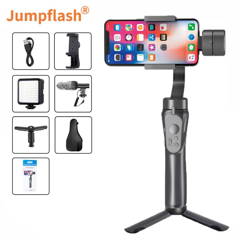 Stabilizers Jumpfalsh H4 3 Axis Gimbal Stabilizer Shandheld Selfie Stick Tripod For Smartphone Action Camera With Bluetooth Connection
Stabilizers Jumpfalsh H4 3 Axis Gimbal Stabilizer Shandheld Selfie Stick Tripod For Smartphone Action Camera With Bluetooth Connection