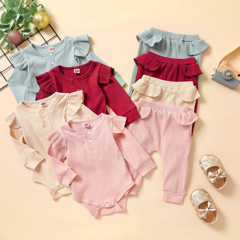 Clothing Sets Solid Casual Soft Baby Infant Boys Girls Long Sleeve Ribbed Knitting Romper Bodysuit+pants Outfits Children 3m-18m, Beige
Clothing Sets Solid Casual Soft Baby Infant Boys Girls Long Sleeve Ribbed Knitting Romper Bodysuit+pants Outfits Children 3m-18m, Beige
