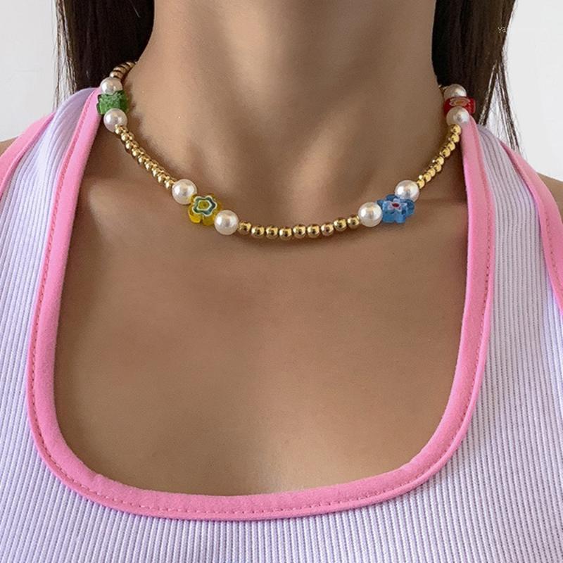 Chains Necklace With Multi- Handmade Beaded Woven Rice Bead Pastoral Style Pearl Flower Jewelry For Female Party Wholesale
Chains Necklace With Multi- Handmade Beaded Woven Rice Bead Pastoral Style Pearl Flower Jewelry For Female Party Wholesale