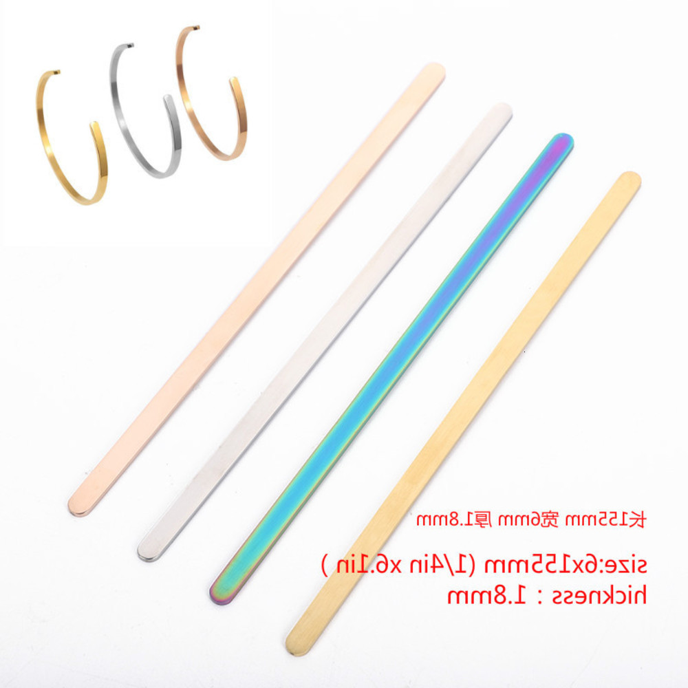 Hand catenary Mirror rectangular DIY C-shaped stainless steel bracelet strip multi specification, Golden;silver
Hand catenary Mirror rectangular DIY C-shaped stainless steel bracelet strip multi specification, Golden;silver