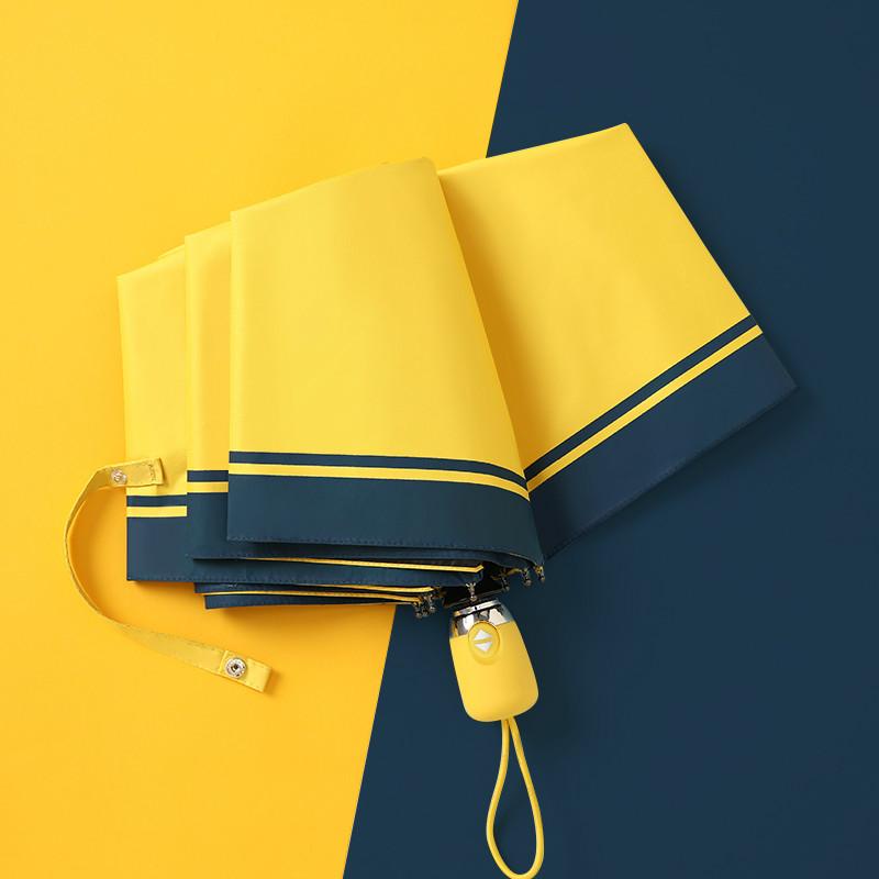 Umbrellas Blue-yellow Stripes Folding Umbrella Rain For Men Wind Resistant Black Coating Parasol Women Big Windproof Blue, Manual
Umbrellas Blue-yellow Stripes Folding Umbrella Rain For Men Wind Resistant Black Coating Parasol Women Big Windproof Blue, Manual