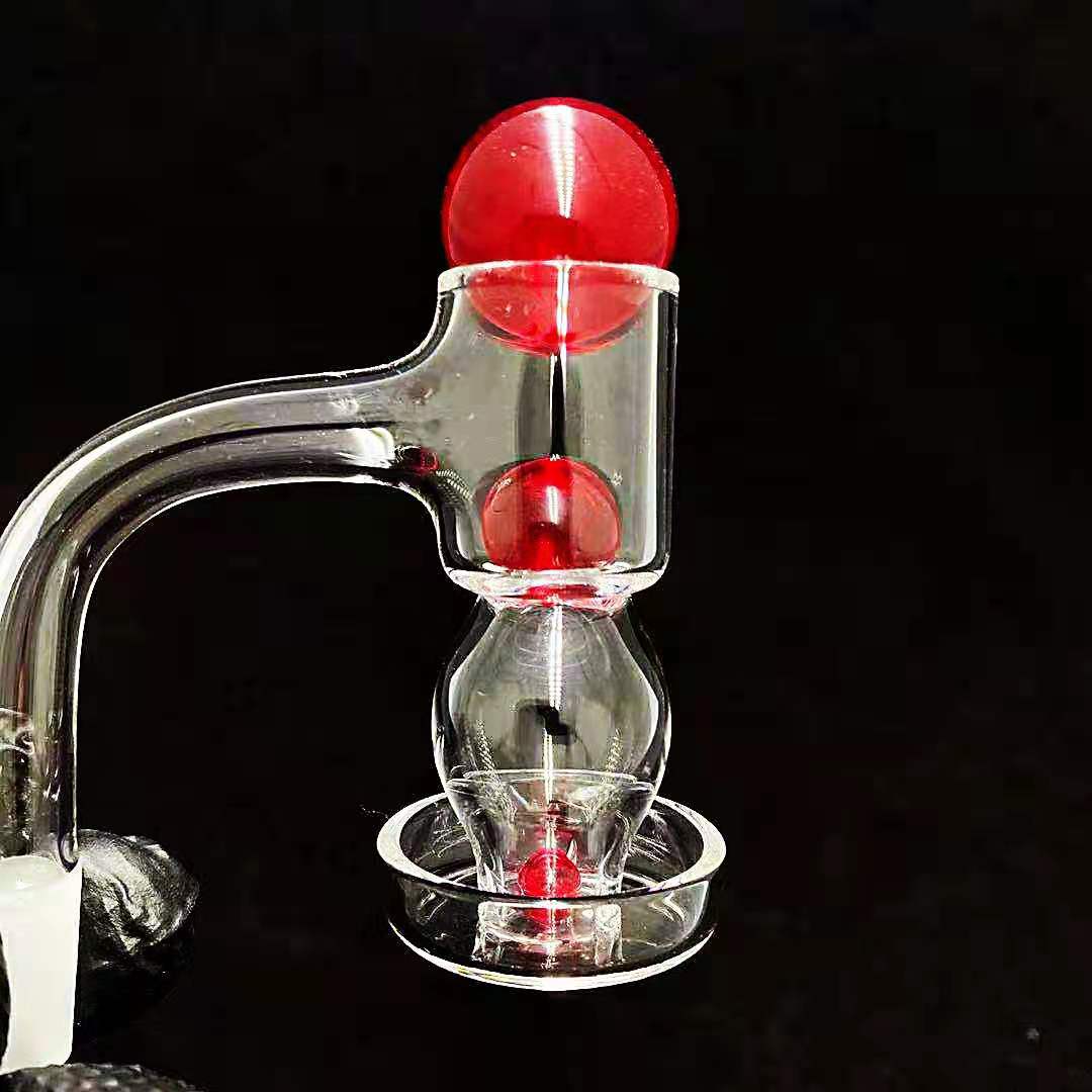 The Smoking Accessories Ruby Terp Pearl Ball Fully Weld Quartz Banger Nail with 2.5mm Thick Beveled Domeless HQ Spin Vacuum Nails for Glass Bongs
The Smoking Accessories Ruby Terp Pearl Ball Fully Weld Quartz Banger Nail with 2.5mm Thick Beveled Domeless HQ Spin Vacuum Nails for Glass Bongs
