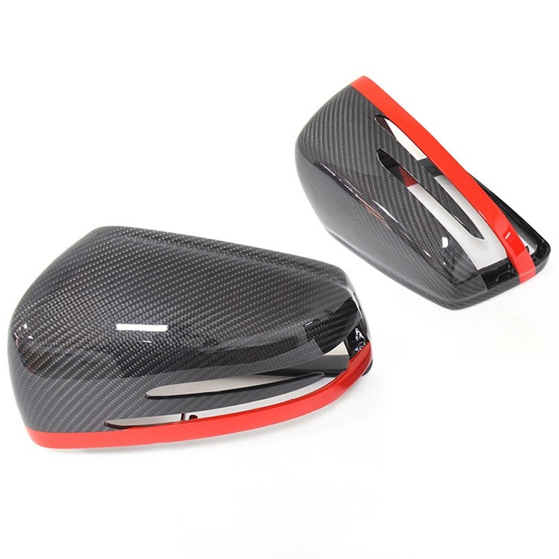Carbon Fiber ABCES Grade CLA CLS GLK GLA Grade W204 Carbon Fiber Rearview Mirror Housing