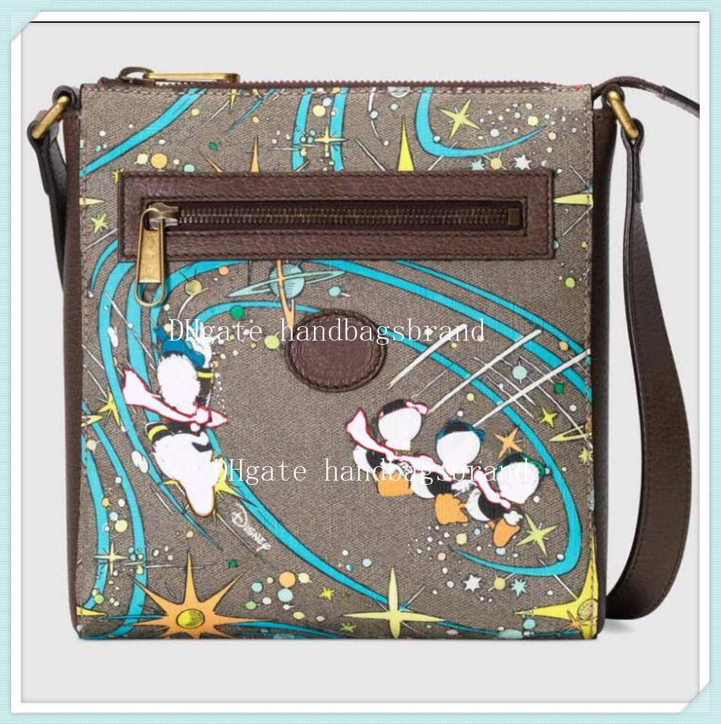 High quality Printed messenger bag classic leather shoulder bag luxurys designers business bag free delive small size 21x23x4cm