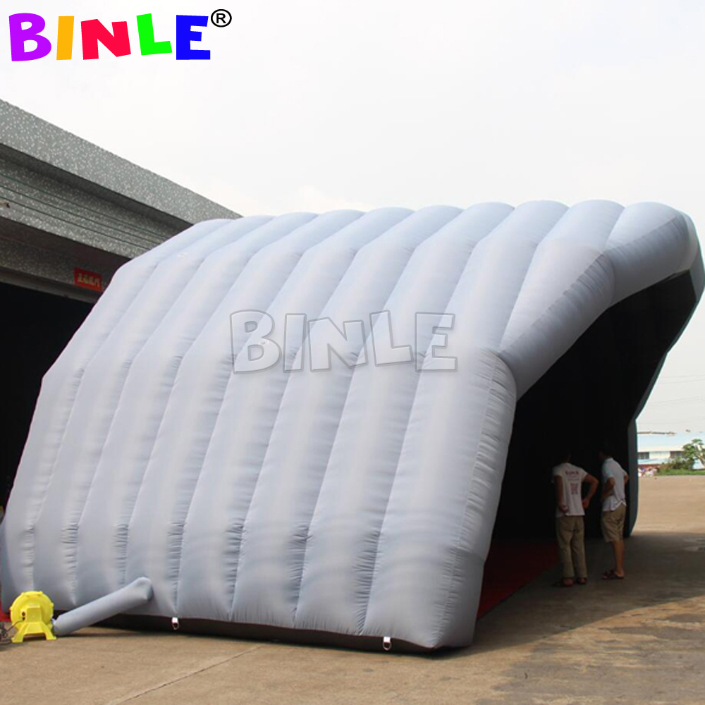 32.8ft large grey inflatable stage cover air roof blow up giant marquee tent for performance