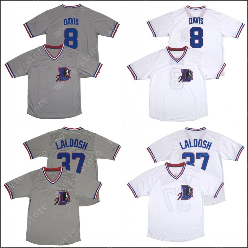 Men's Ebby Calvin 'Nuke' LaLoosh 37 Crash Davis 8 Durham Bull Baseball Jersey Stitched, 37-1
Men's Ebby Calvin 'Nuke' LaLoosh 37 Crash Davis 8 Durham Bull Baseball Jersey Stitched, 37-1