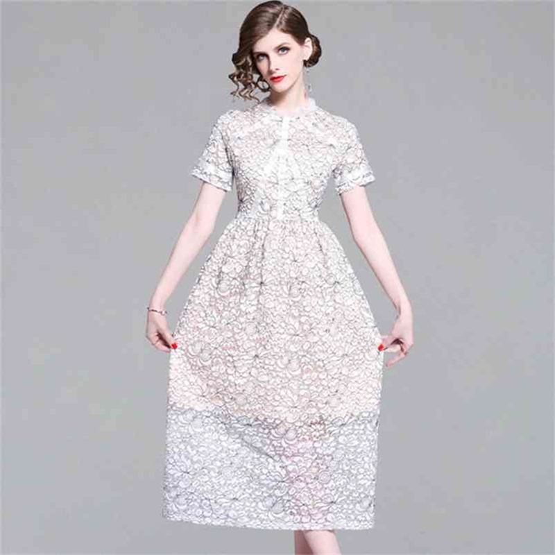 HIGH QUALITY Sexy Lace See Through A-line Dress Women Summer Short Sleeve High Waist Holiday Dresses Vestido De Festa 210603, Picture color
HIGH QUALITY Sexy Lace See Through A-line Dress Women Summer Short Sleeve High Waist Holiday Dresses Vestido De Festa 210603, Picture color