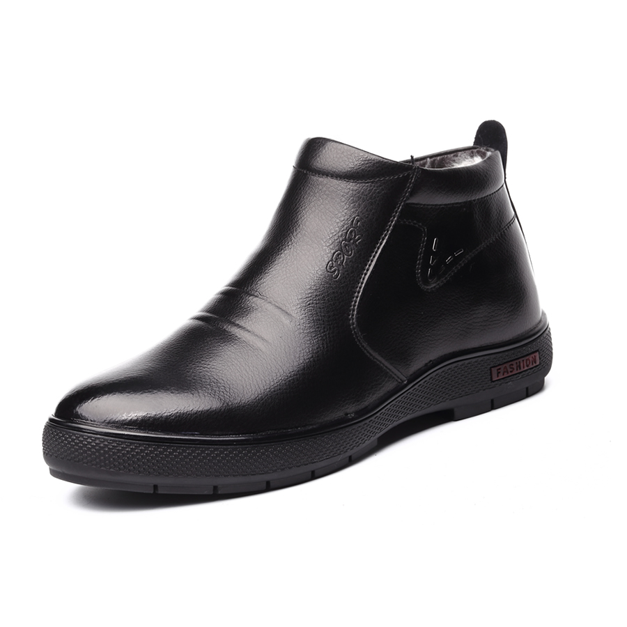 Genuine Leather Wool Warm Men Boots Autumn Winter Ankle Snow Boots Fashion Casual Footwear Men Shoes, 3681 black lace up
Genuine Leather Wool Warm Men Boots Autumn Winter Ankle Snow Boots Fashion Casual Footwear Men Shoes, 3681 black lace up