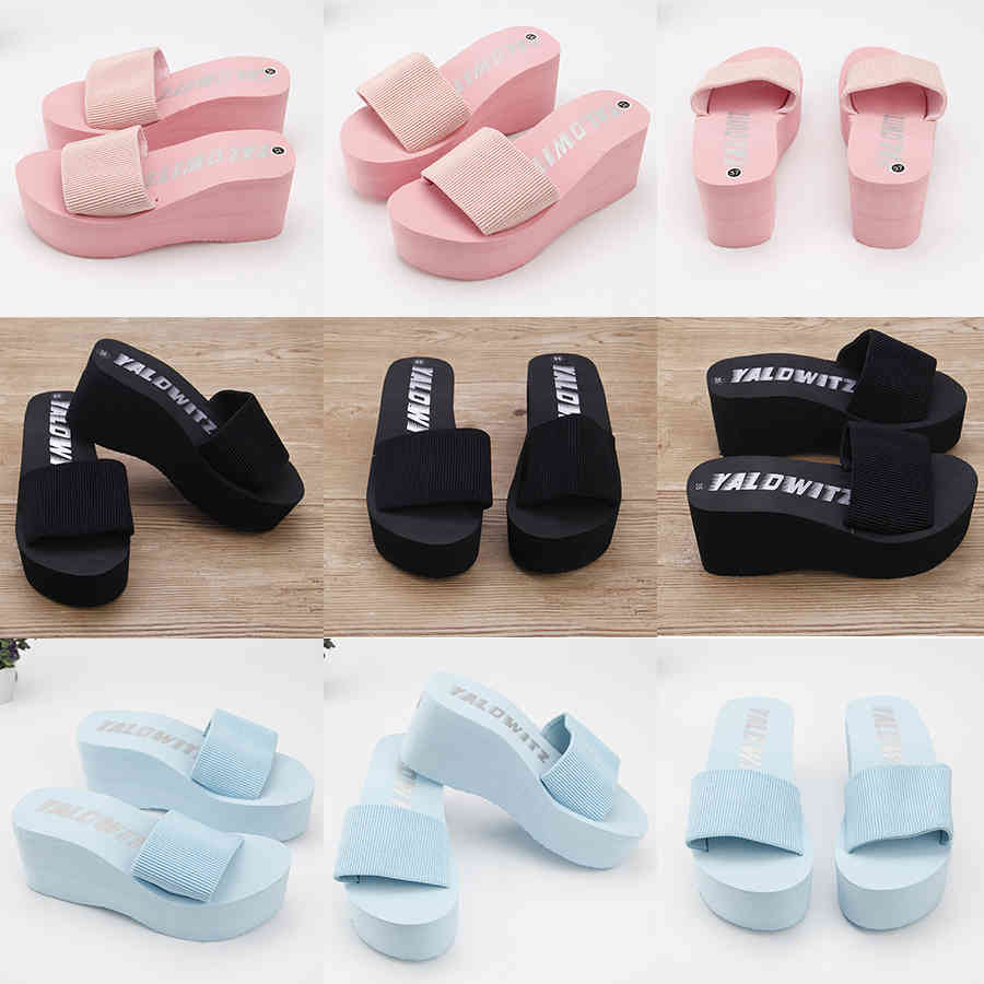 Sandals attack simple chanclas elastic fabric women slippers high jump beach flip flops platform sandals summer zapatos mujer BRY1, 1# shoe box
Sandals attack simple chanclas elastic fabric women slippers high jump beach flip flops platform sandals summer zapatos mujer BRY1, 1# shoe box