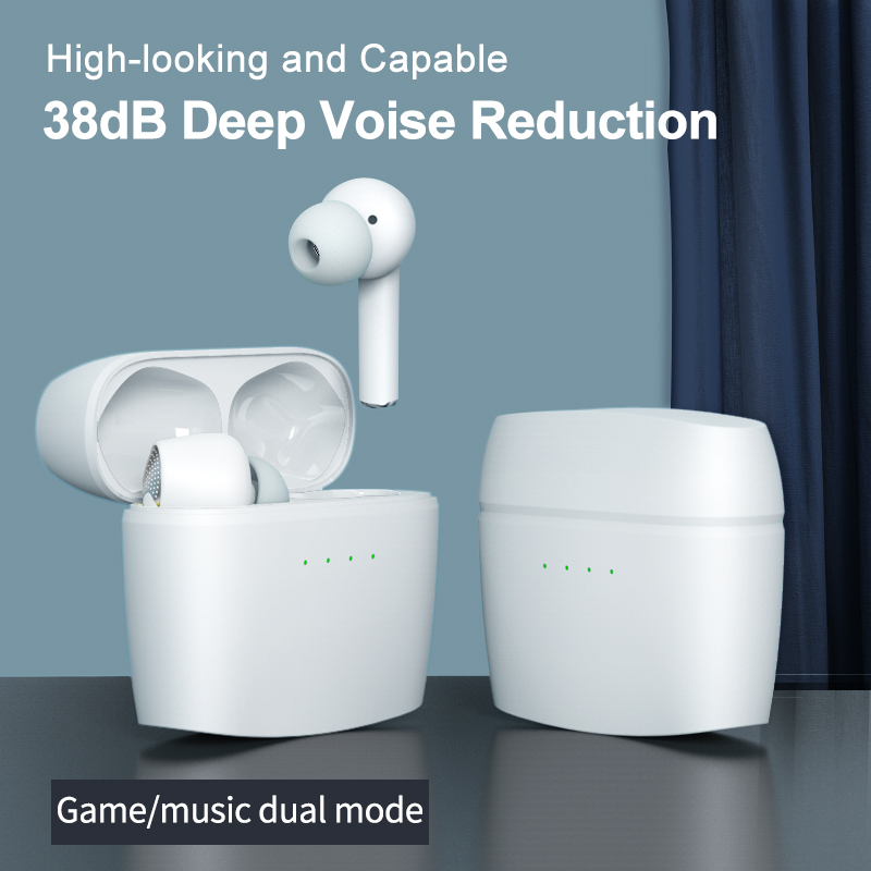 J8 TWS Wireless Bluetooth Earphones ANC ENC Noise Reduction Headphone Heavy Bass Headsets For Iphone 12 Pro Max Smartphone
J8 TWS Wireless Bluetooth Earphones ANC ENC Noise Reduction Headphone Heavy Bass Headsets For Iphone 12 Pro Max Smartphone
