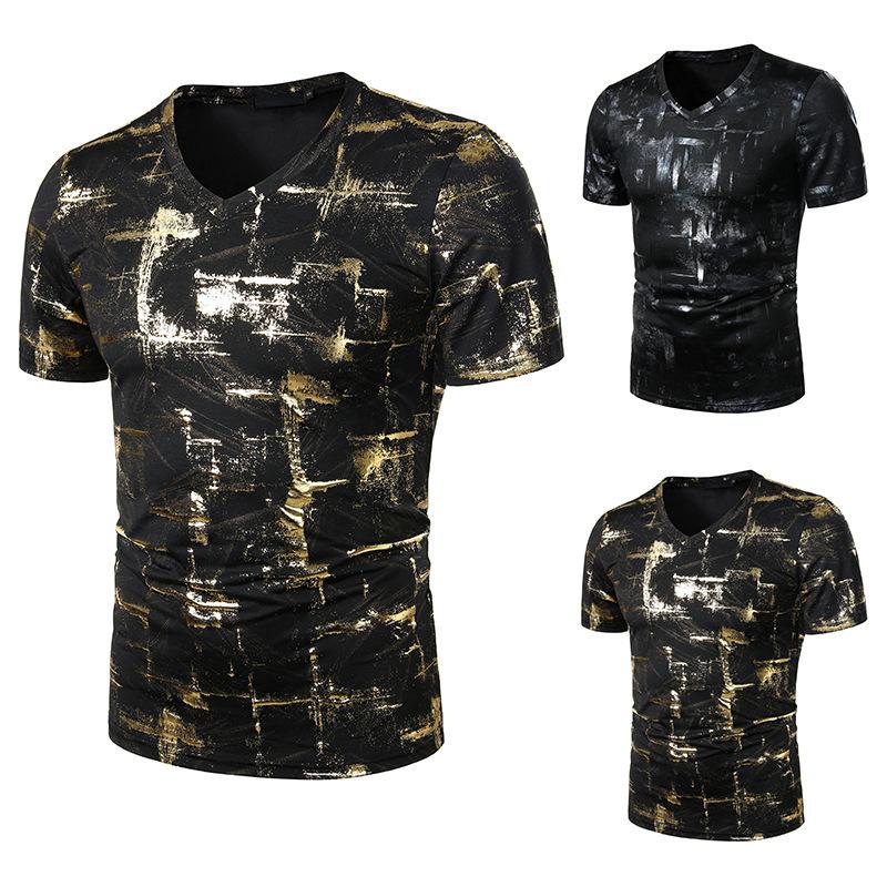Men' T-Shirts Brand Fashion Personality Business Casual Slim Printed Short Sleeve V Neck T Shirt Men Streetwear Harajuku, Black
Men' T-Shirts Brand Fashion Personality Business Casual Slim Printed Short Sleeve V Neck T Shirt Men Streetwear Harajuku, Black