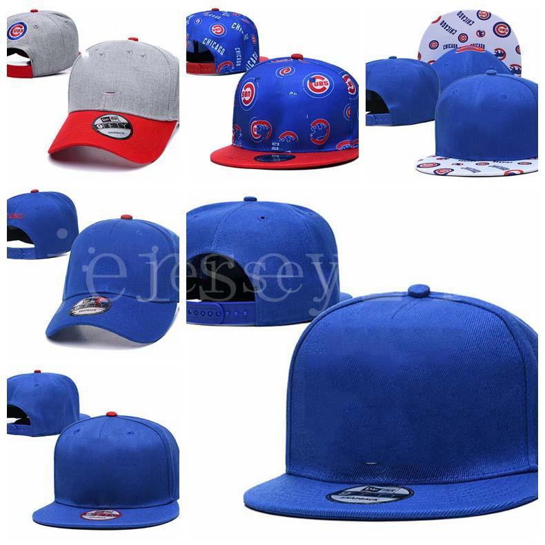 Snapbacks Cubs hat Outdoor Fashionable Summer Fits Baseball Truck Cap, Blue;gray